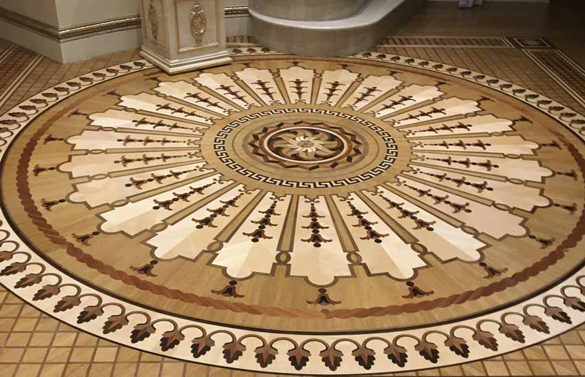 Wood Medallions & Borders: Artistry for Your Floors
